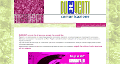 Desktop Screenshot of dueeventi.it